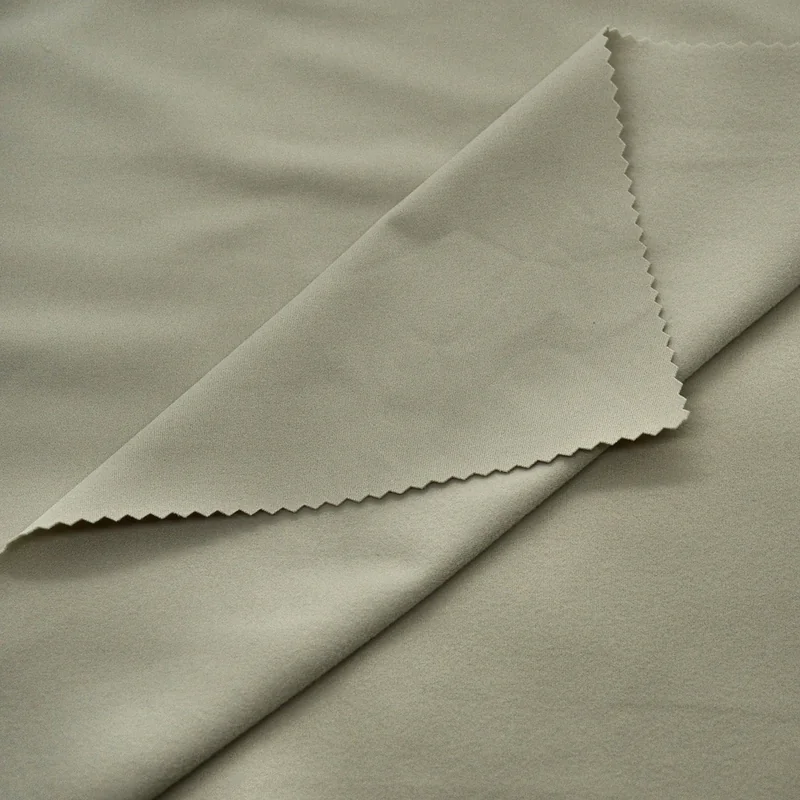 Shape Retaining Brushed Yoga Fabric - 4 Way Stretch Warm Nylon Spandex Fabric for Winter Activewear