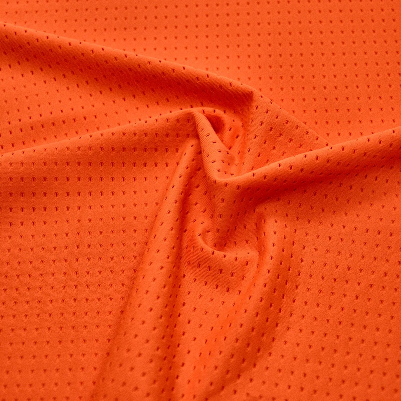 Quick Drying Mesh Fabric 80% Nylon 20% Spandex – Breathable Sportswear Athletic Knit